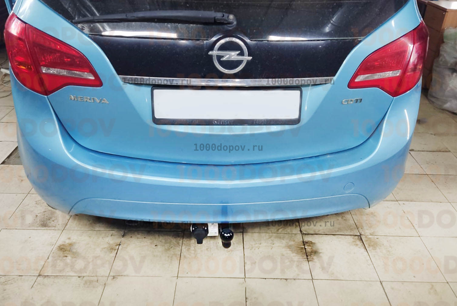 Фаркоп Leader Plus O115-A Opel Meriva 2 (S10) 2010-н.в. — рисунок 3