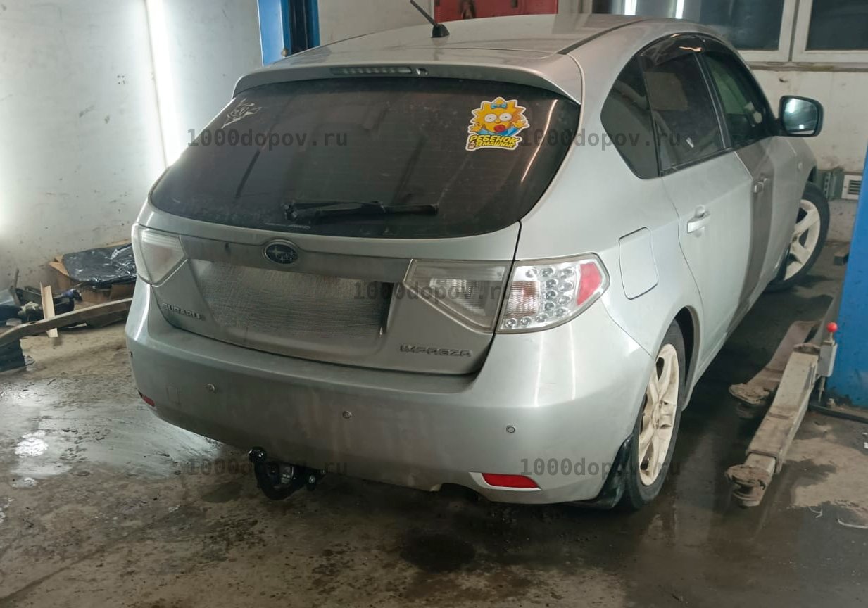 Фаркоп Leader Plus S304-A Subaru Impreza G3 2007-н.в. — рисунок 3