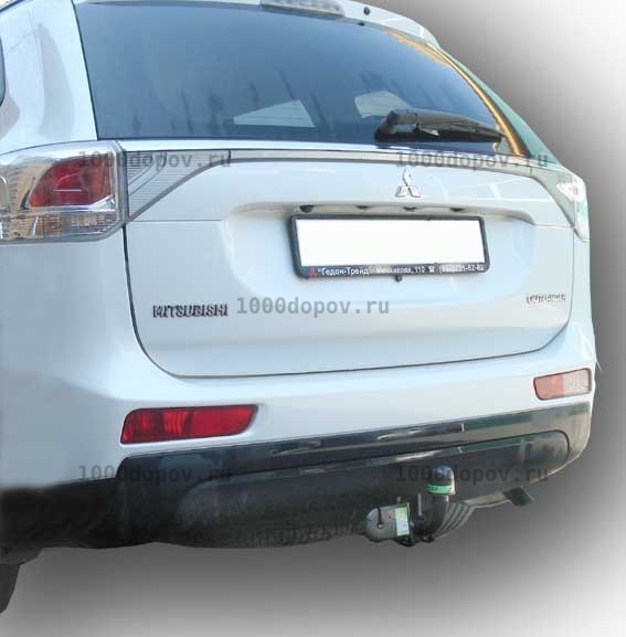 Фаркоп Leader Plus M113-A Mitsubishi Outlander 2012-2018, 2019 - н.в — рисунок 8