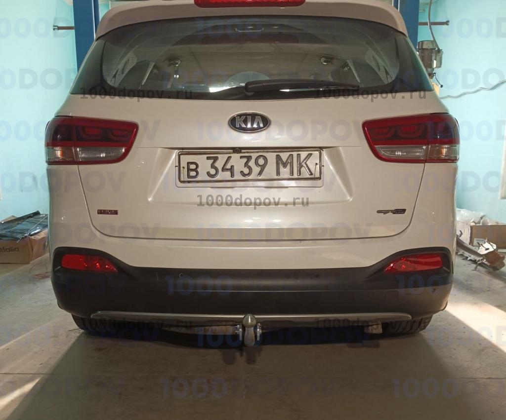 Фаркоп Galia H091A Hyundai Santa Fe 2012-2018 (оцинк) — рисунок 1
