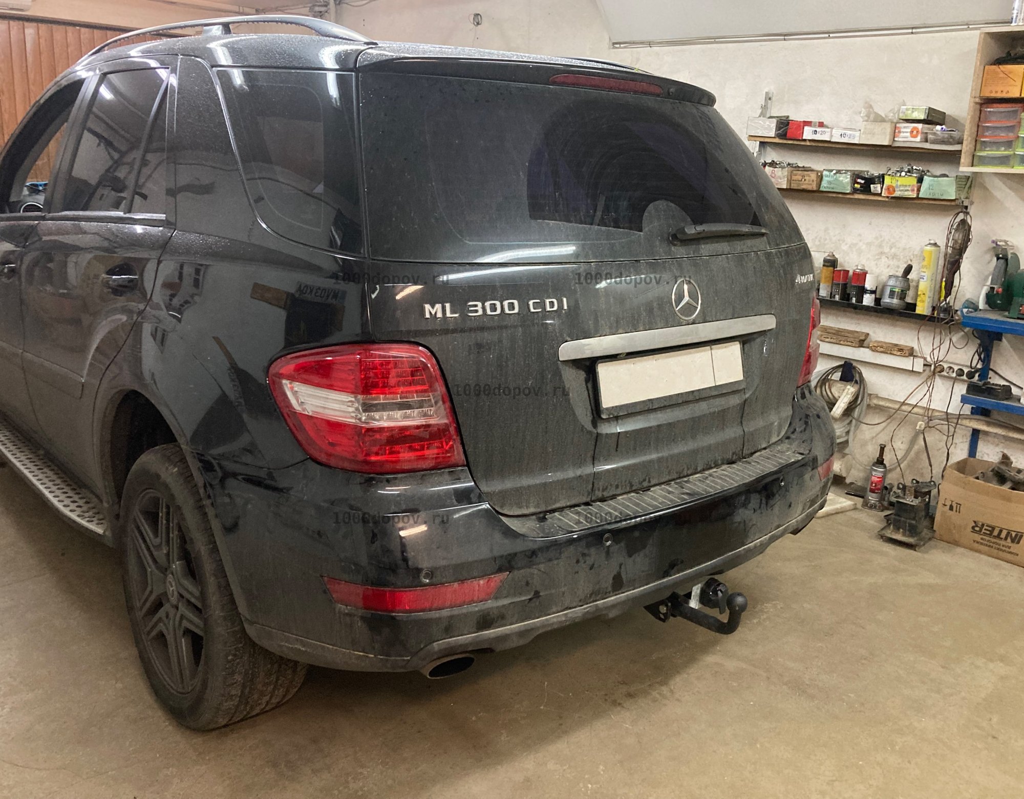 Фаркоп Avtos MB 07 Mercedes GL (x164) 2005 - 2012, GL (x166) 2012 - 2016 — рисунок 10