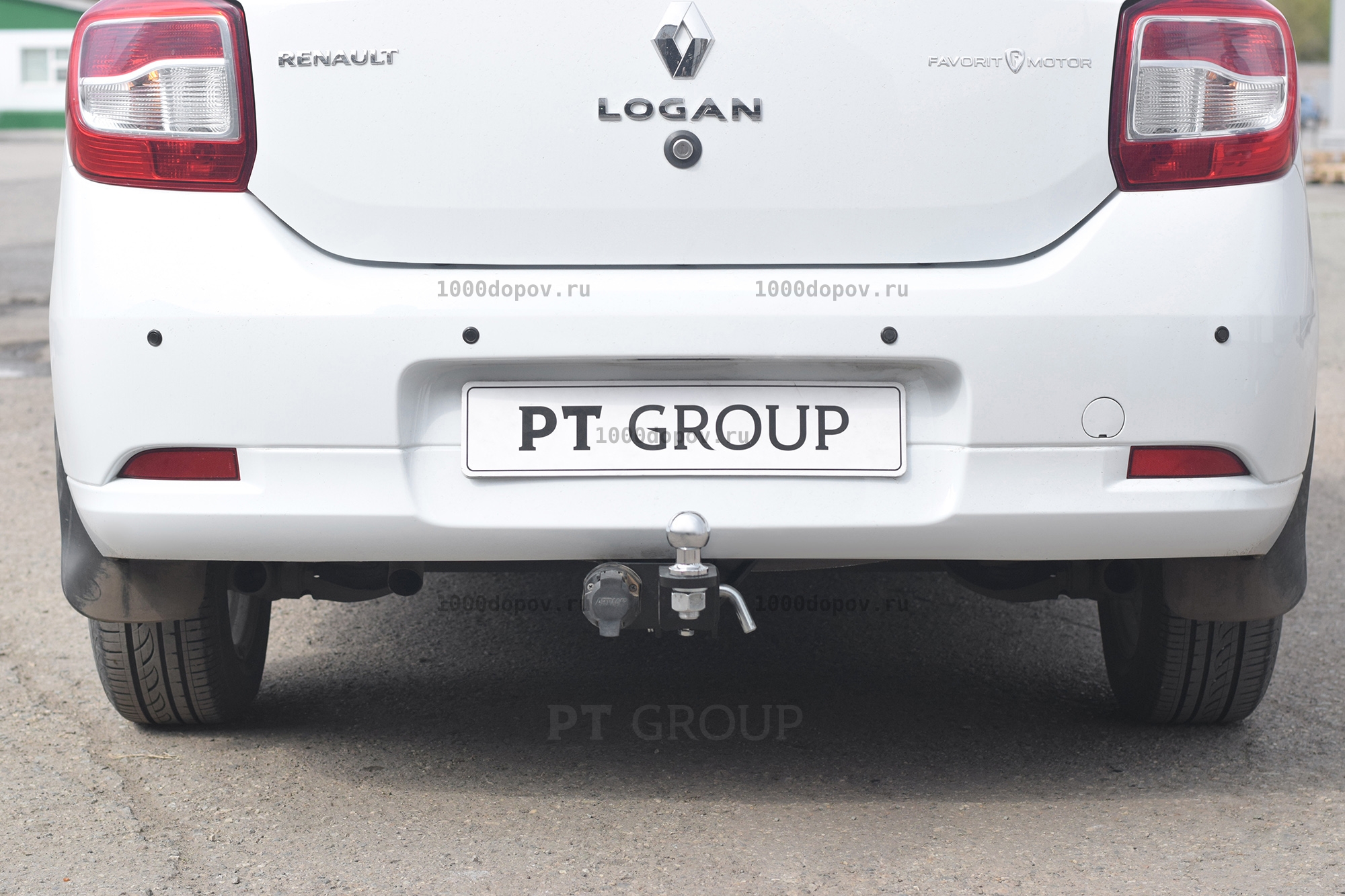 Фаркоп PT GROUP RLO-12-991122.00 Renault Logan  2014- — рисунок 8