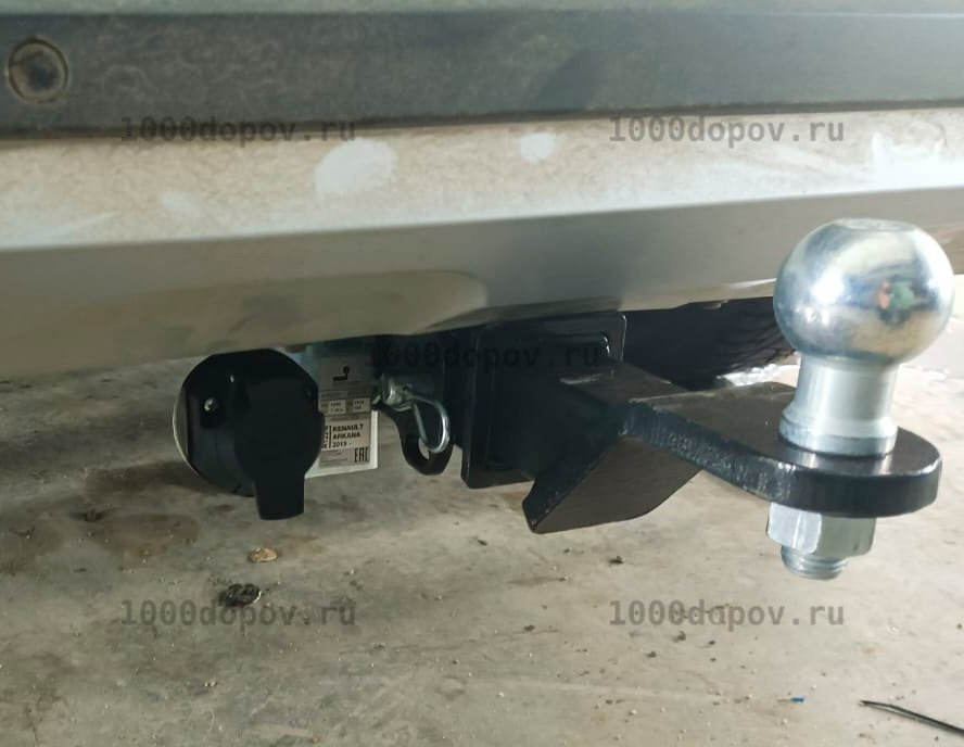 Фаркоп Leader Plus R122-E Renault Arkana 2019-н.в. (кроме европейской сборки)(кроме 4х4) — рисунок 8