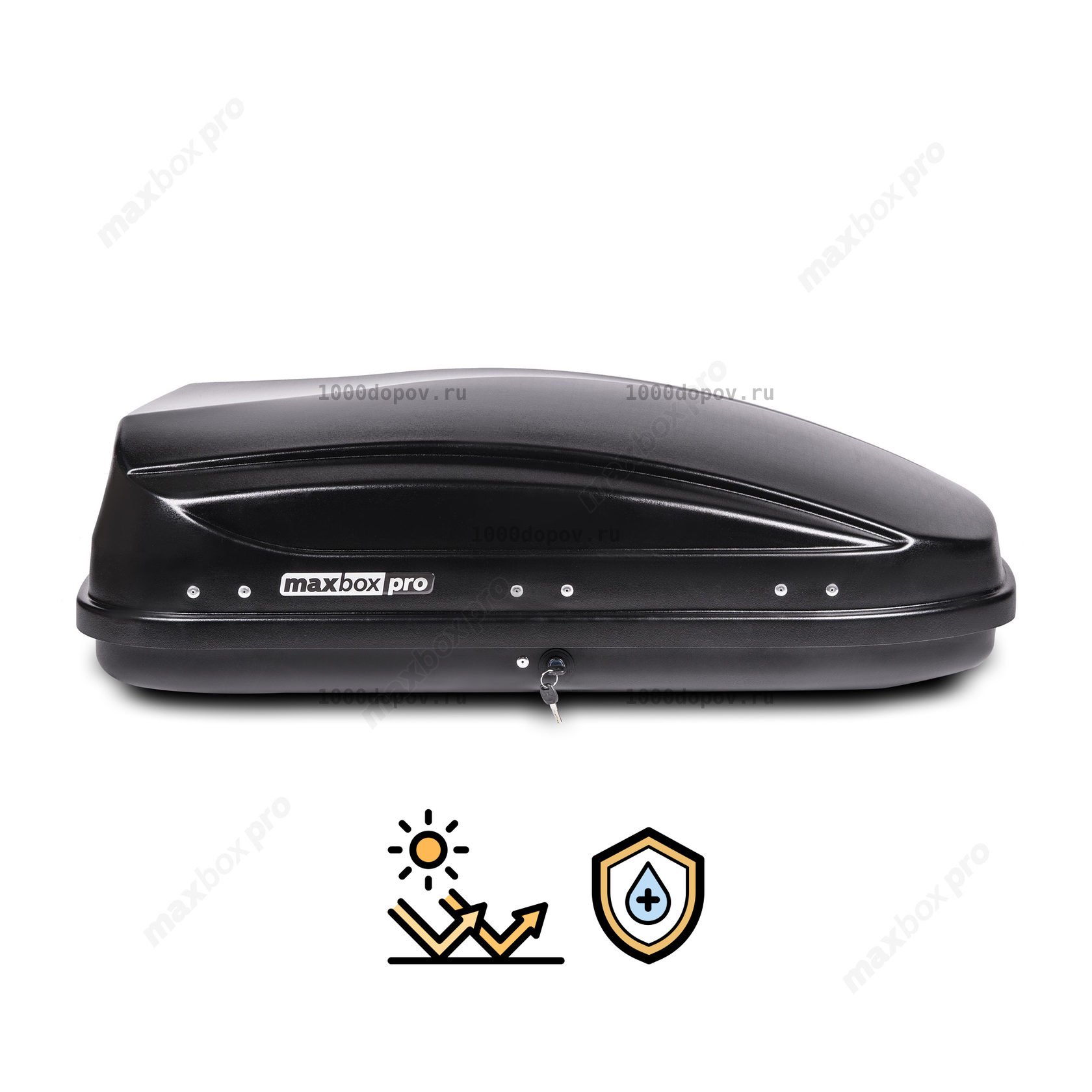 Автобокс MaxBox PRO 400 (малый) черный — рисунок 2