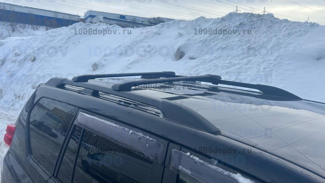 Багажник на рейлинги Toyota Land Cruiser Prado 150 штатный — рисунок 9