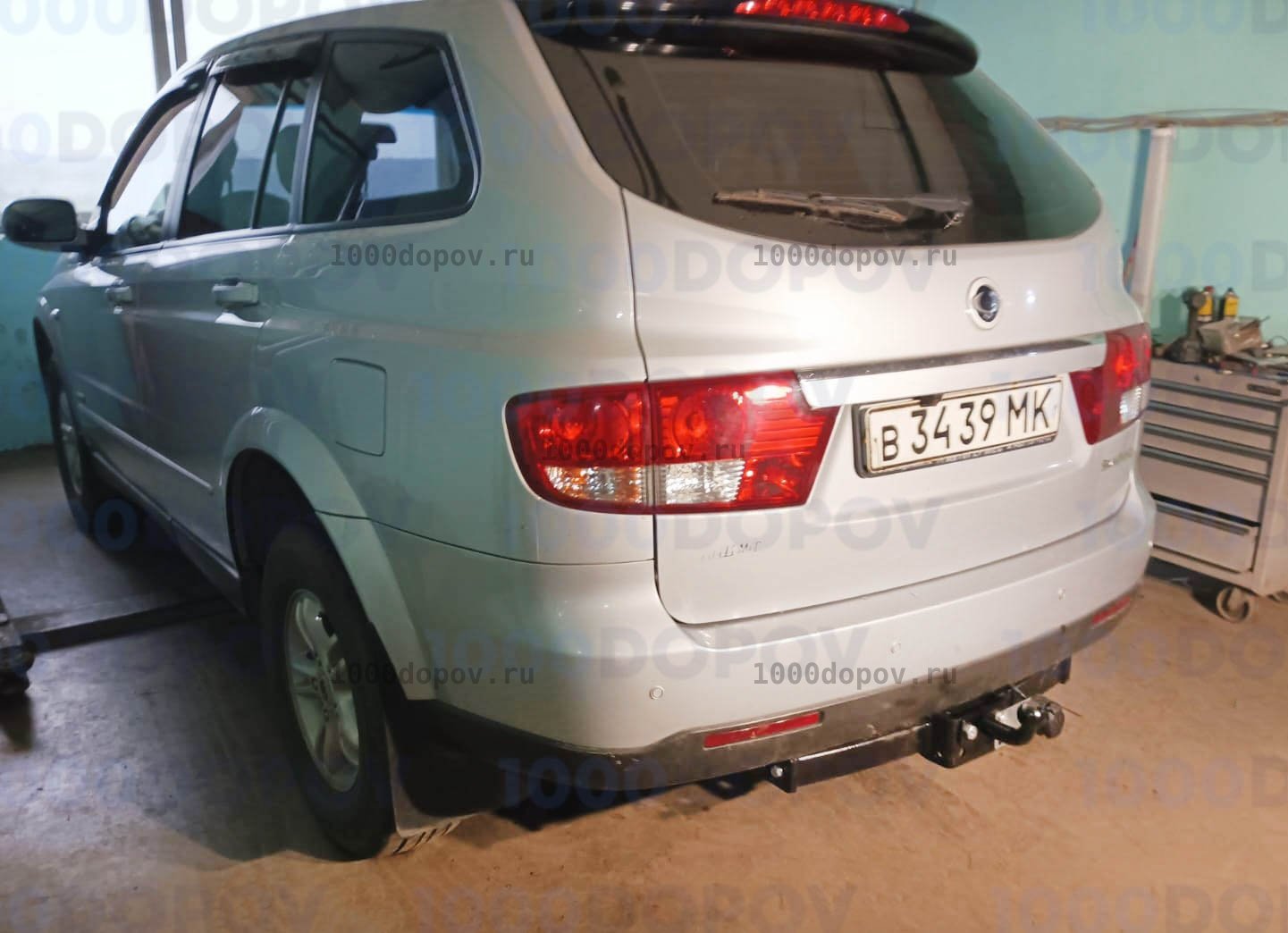 Фаркоп Leader Plus S205-FC SsangYong Rexton 1 2003-2007 — рисунок 1