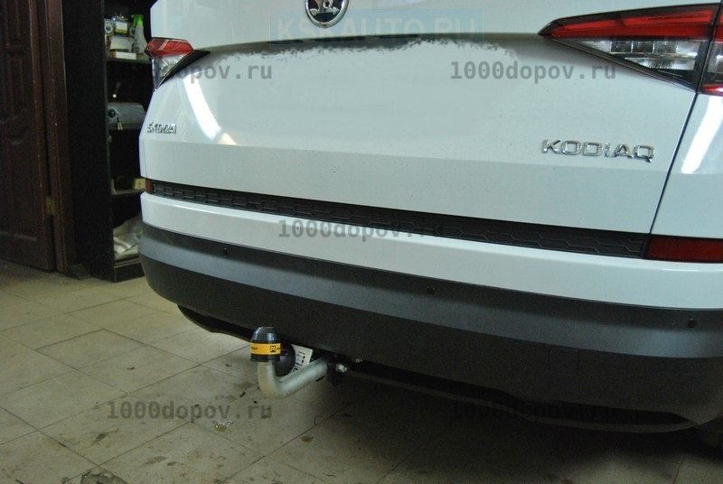 Фаркоп Motodor 92711-A Volkswagen Tiguan 2007-2016 (с оцинк. шаром) — рисунок 2