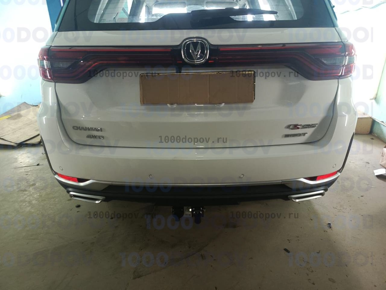 Фаркоп Leader Plus C403-A для Changan CS95 2019-2023 — рисунок 6