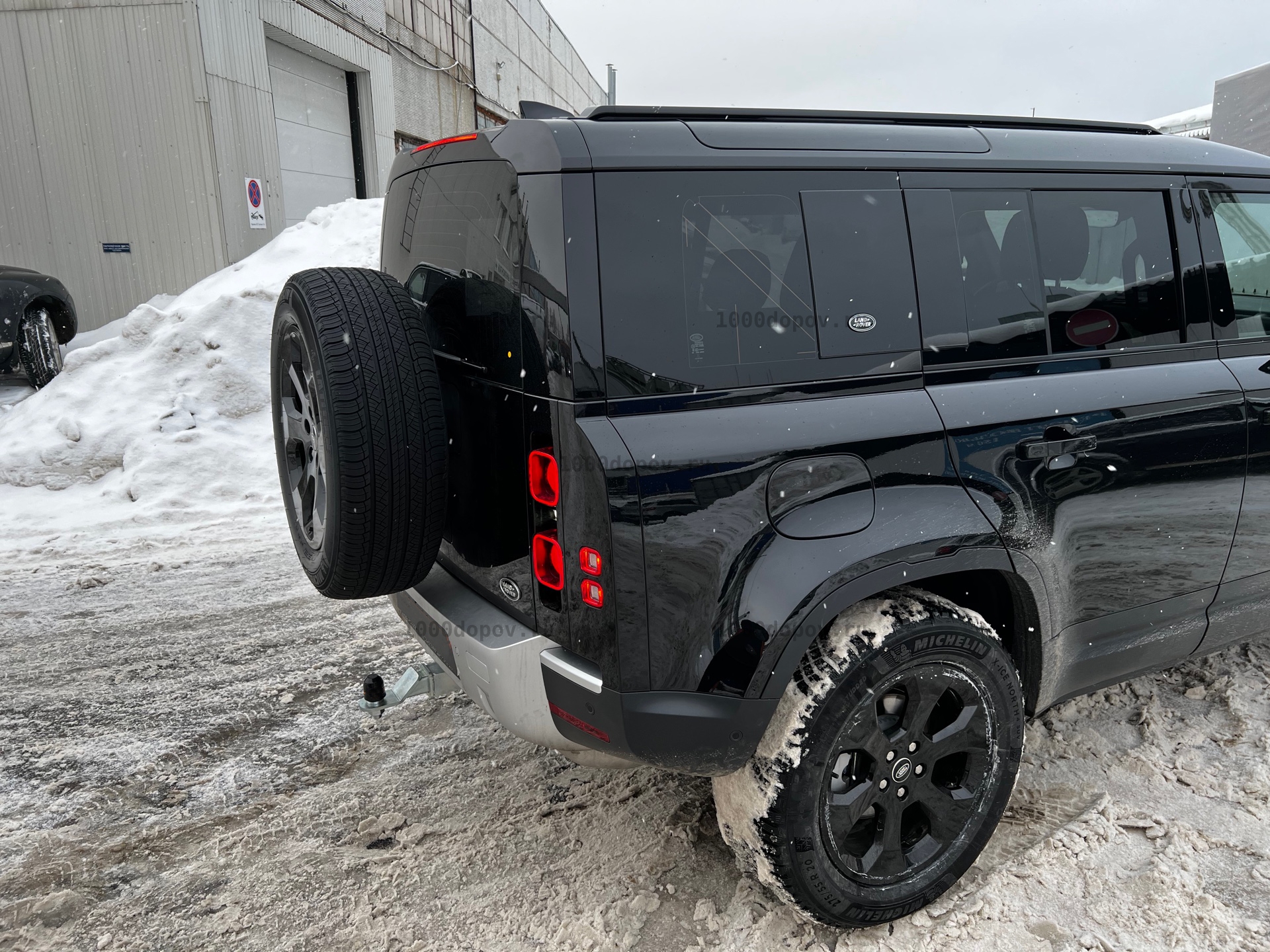 Фаркоп Motodor 93202-E Land Rover Defender 2020-н.в. полностью оцинк. (хром. шар) — рисунок 4