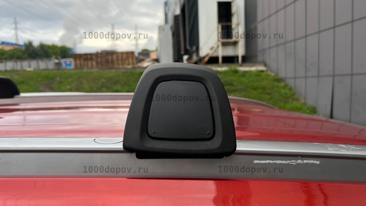 Багажник на рейлинги Hyundai Santa Fe 2019-2023 штатный — рисунок 16