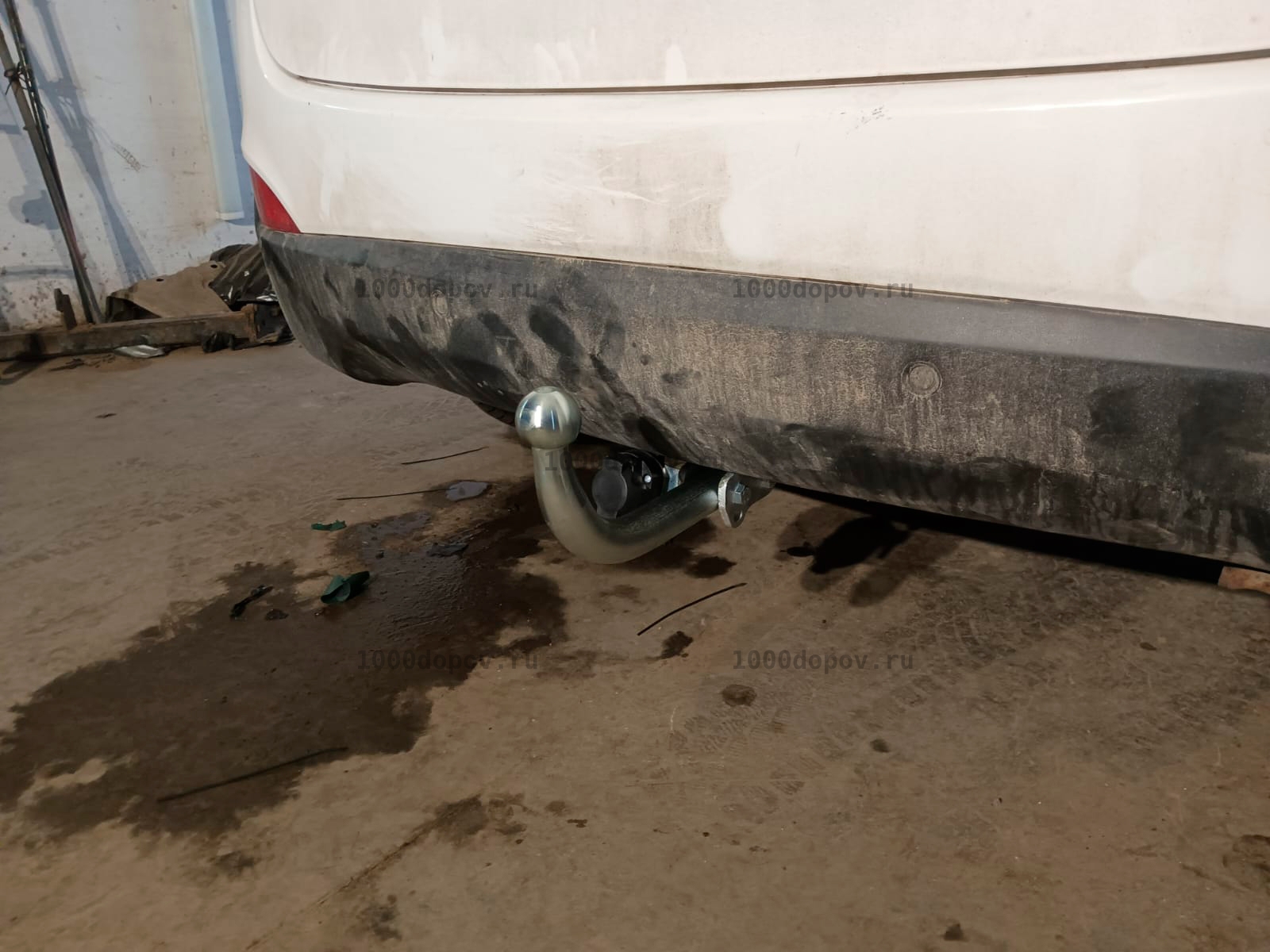 Фаркоп GALIA H083A KIA Sportage, Hyundai IX35 2010-2015 (оцинк.) — рисунок 4