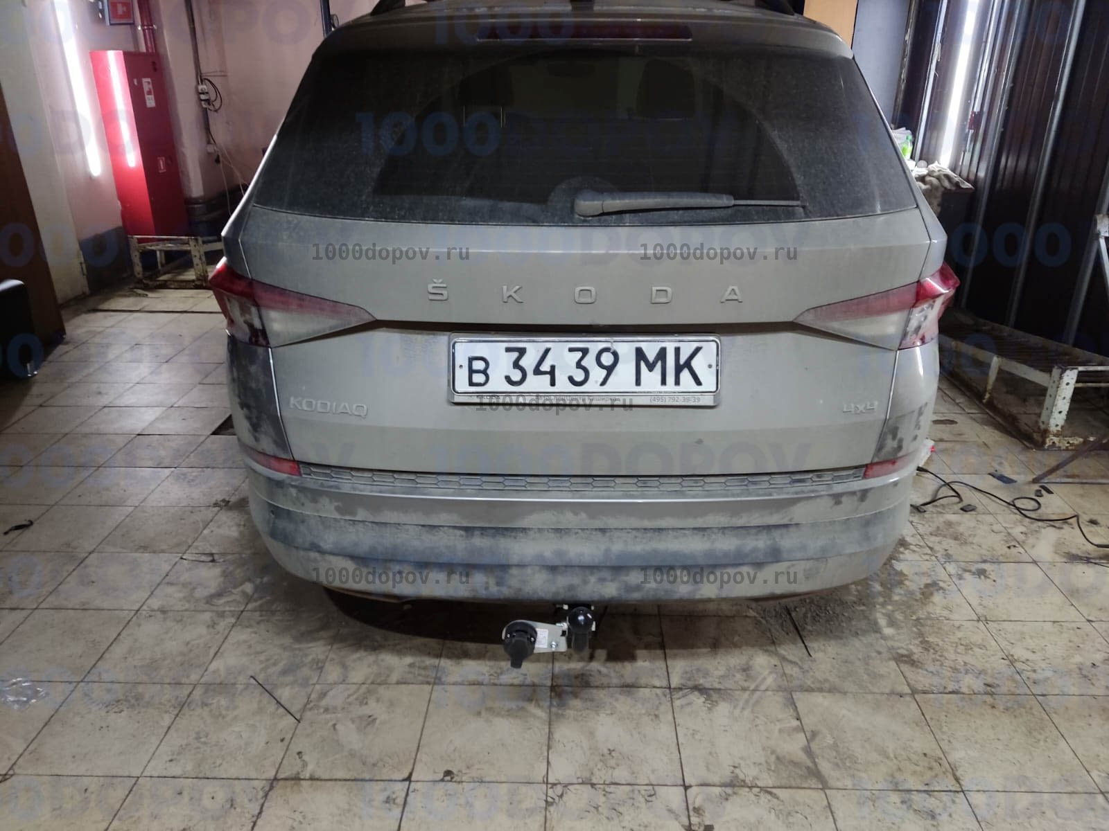 Фаркоп Трейлер 9151 Skoda Kodiaq с 2017 г.в. — рисунок 2