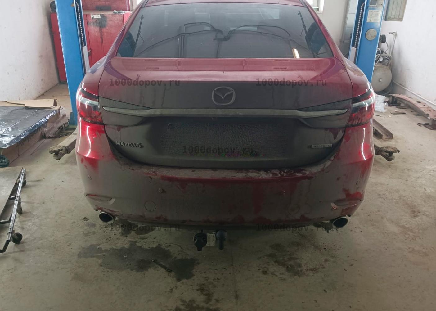 Фаркоп Avtos MZ 03 MAZDA 6 2012-н.в. — рисунок 16