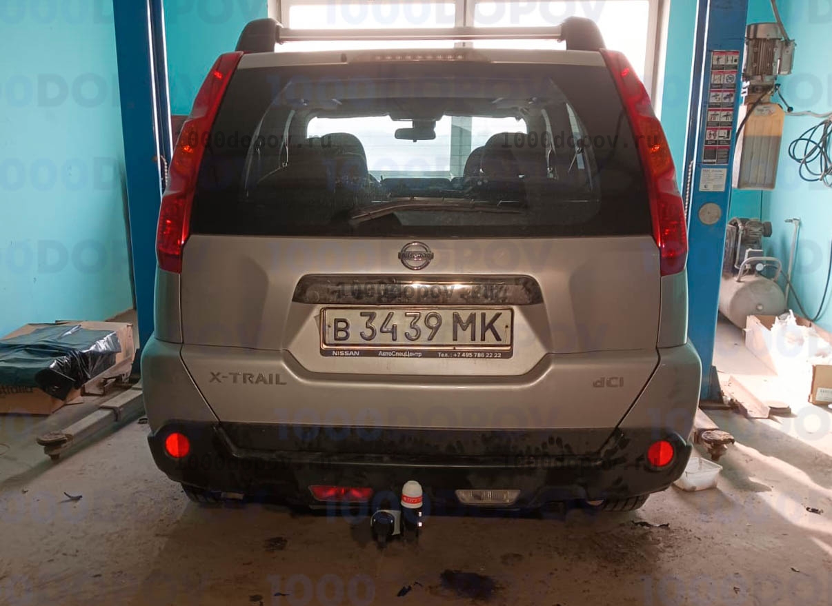 Фаркоп Трейлер 7711 Nissan X-Trail (T31) 2007-2014 — рисунок 3