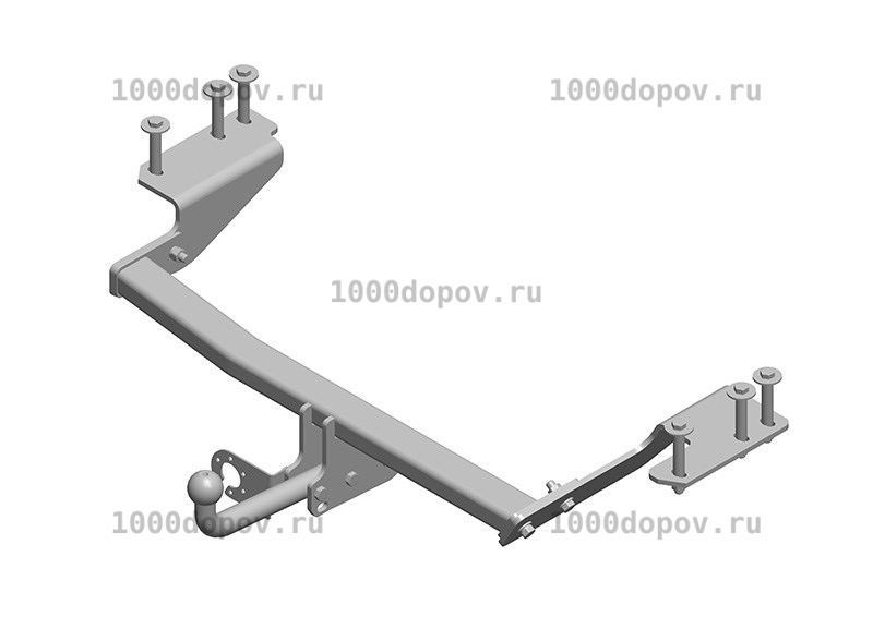Фаркоп Avtos GW 11 Great Wall Hover H6 2013-н.в. — рисунок 2