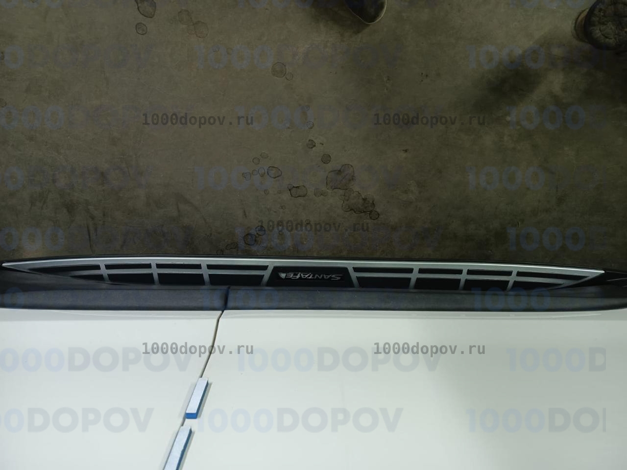Пороги подножки на Hyundai Santa Fe 3 2012-2018 (кроме Grand) — рисунок 15