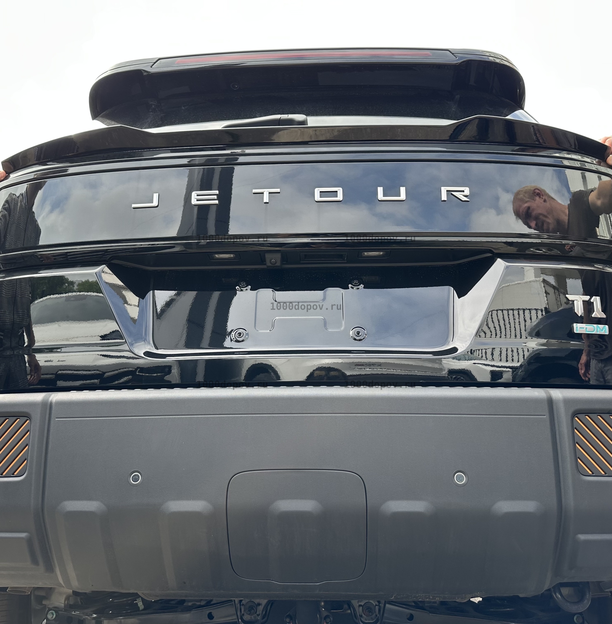 Спойлер нижний на багажник Jetour T1 2025-н.в — рисунок 5