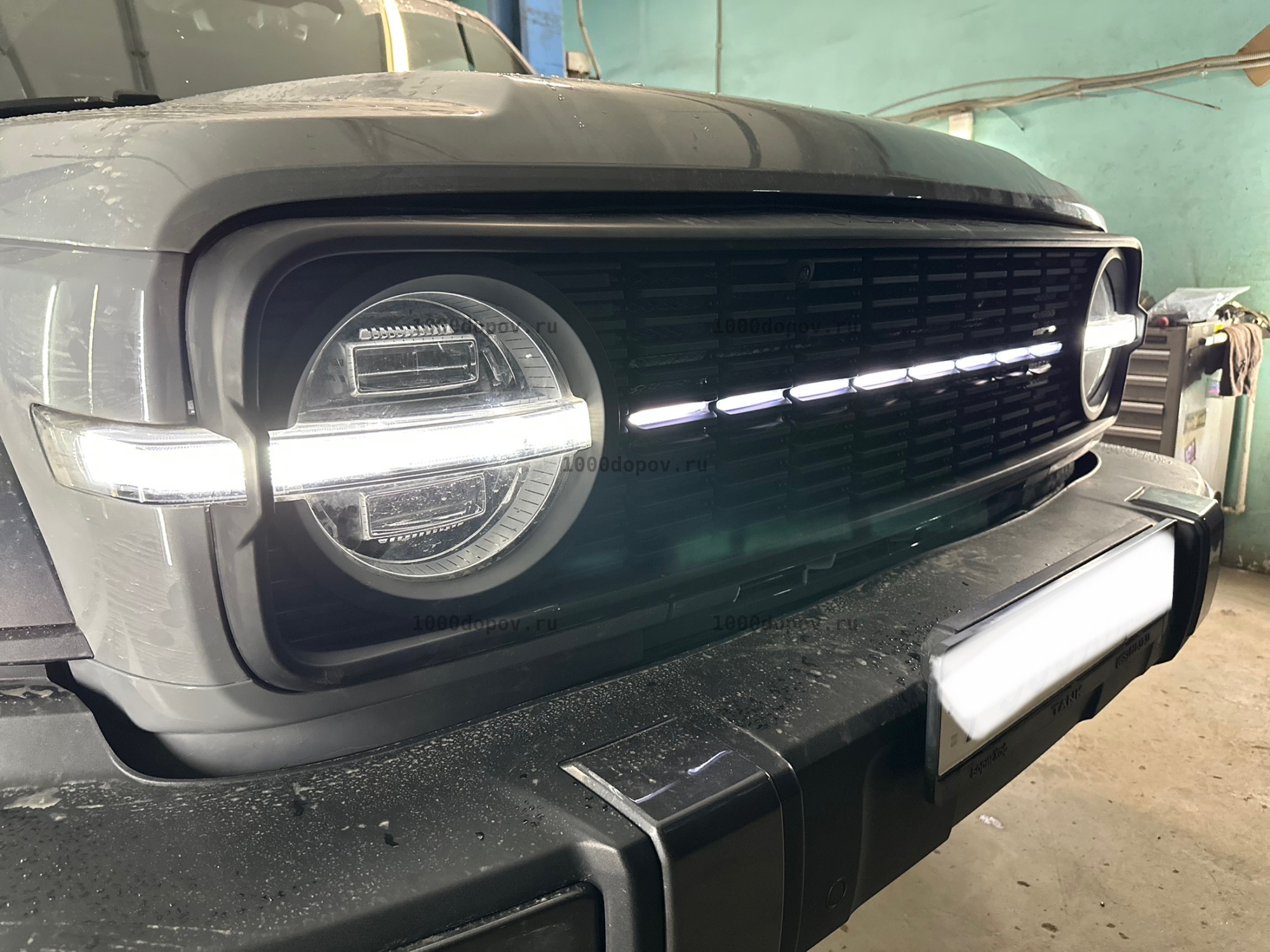 Решетка радиатора на TANK 300 — рисунок 16