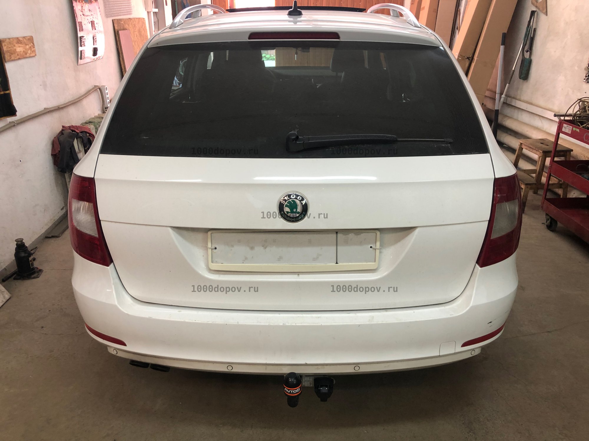 Фаркоп Avtos SK 06 Skoda Superb 2 2008-2013 — рисунок 17