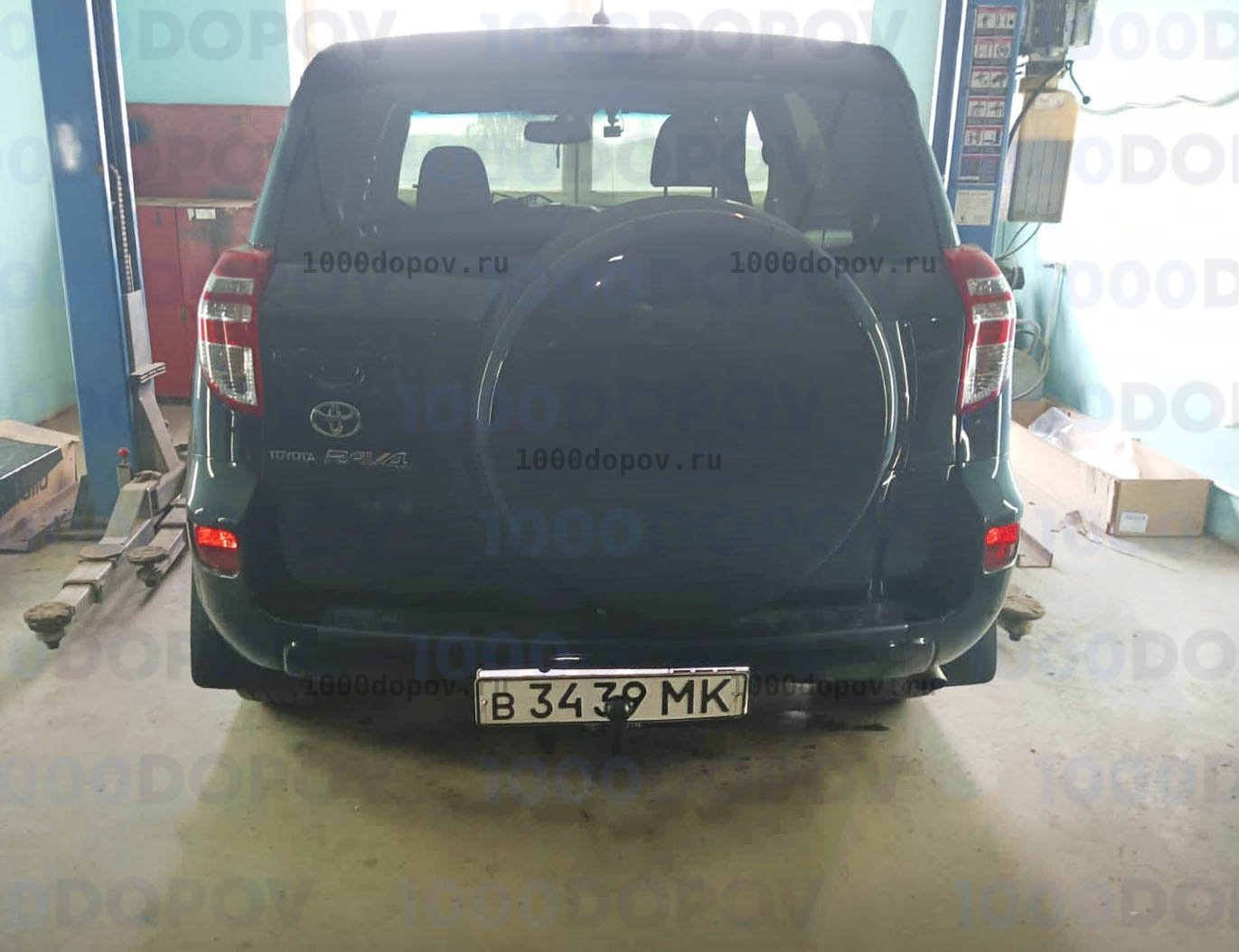 Фаркоп Трейлер 7830 Toyota RAV4 2007-10/2012 (кроме 2,4 л и длинной базы) — рисунок 17