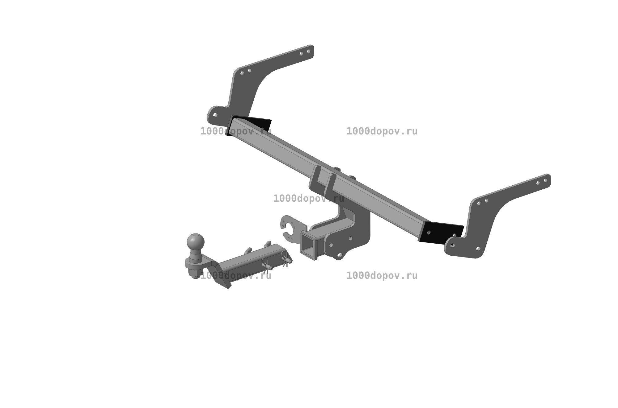 Фаркоп Трейлер 9042 Renault Duster 2WD/4WD 2011-н.в. — рисунок 11