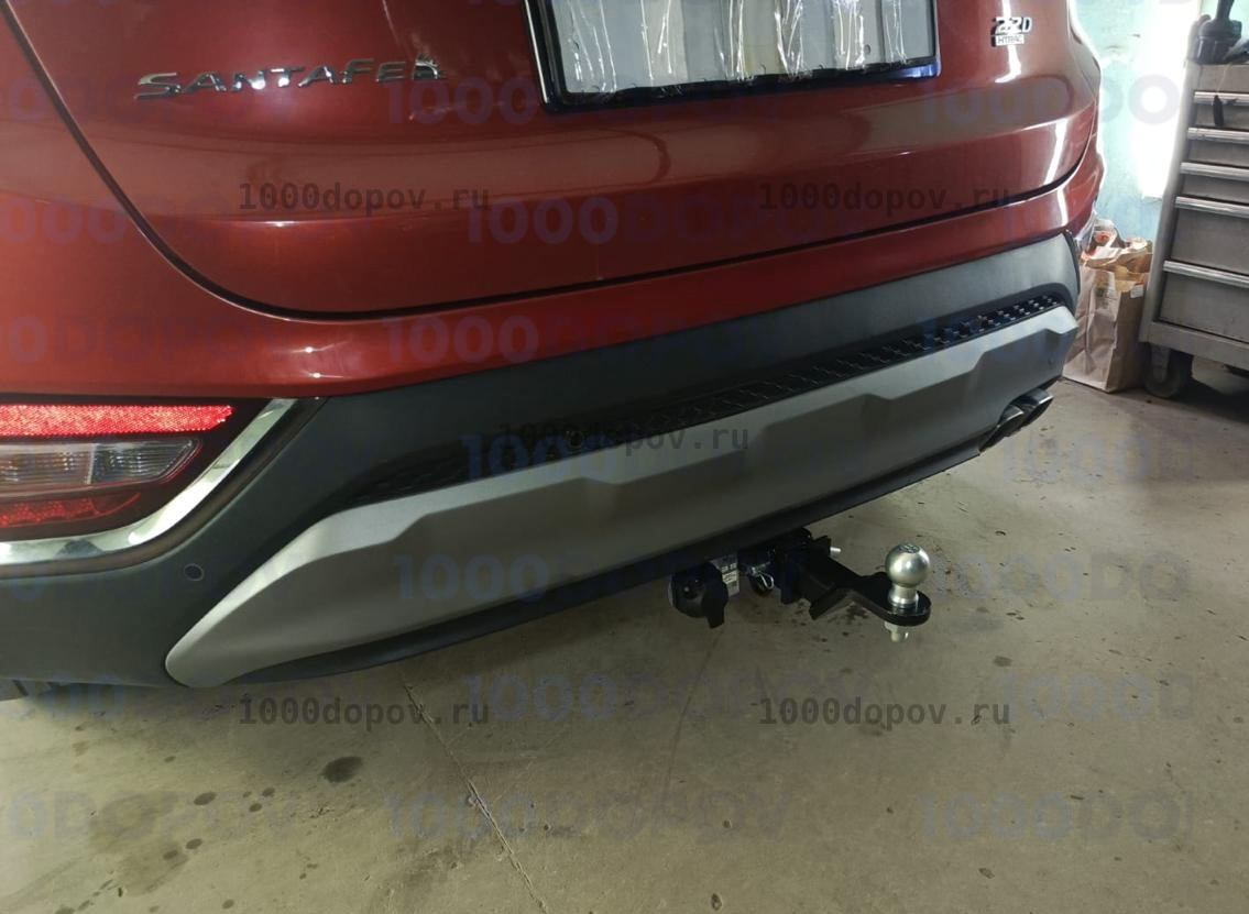 Фаркоп Leader Plus H230-E Hyundai Santa Fe 2018 - 2020 — рисунок 4