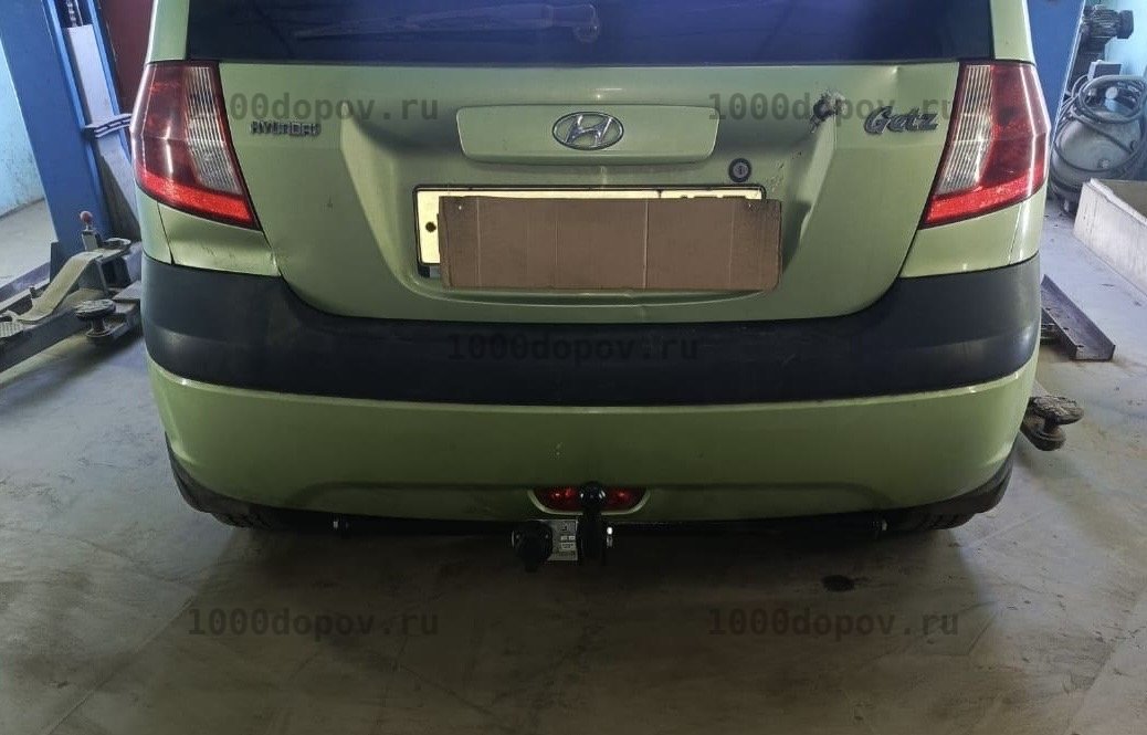 Фаркоп Leader Plus H207-A Hyundai Getz (TB) 2003-н.в. — рисунок 2