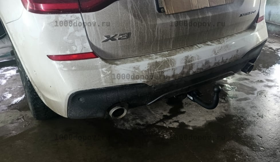 Фаркоп Steinhof B-099 BMW X3 (F25) 2010-2017, (G01, F97) 2017-н.в. (быстросъемный) вкл M-Пакет — рисунок 1