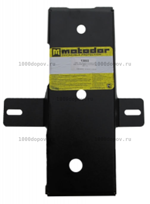 Защита Motodor 13003 Chevrolet Captiva 2006-2015 (Зад.дифференциал) — рисунок 1