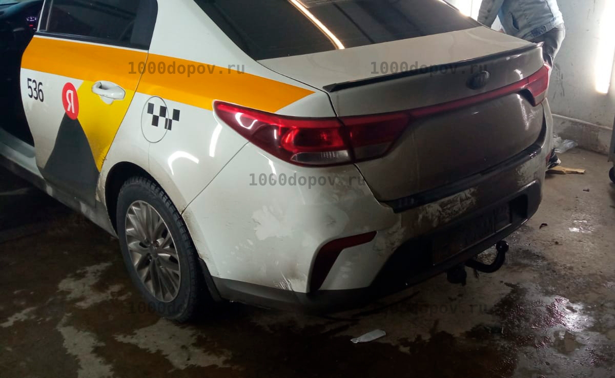 Фаркоп Leader Plus H228-A Kia Rio 4 2017-н.в. (только без среднего ПТФ) — рисунок 6