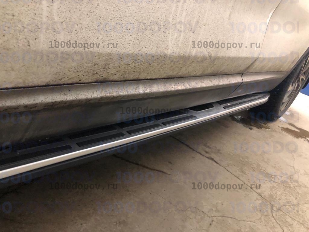 Пороги подножки на Kia Sorento Prime 2014-2020 — рисунок 5