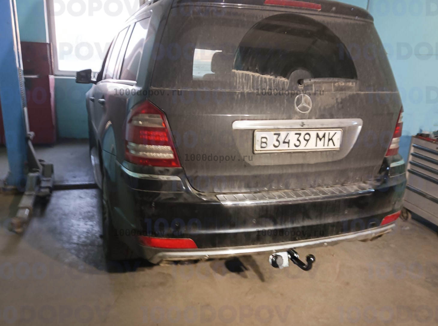 Фаркоп Leader Plus M205-A Mercedes GLS (W166) 2016-н.в./ GLE (W166) 2016- — рисунок 12