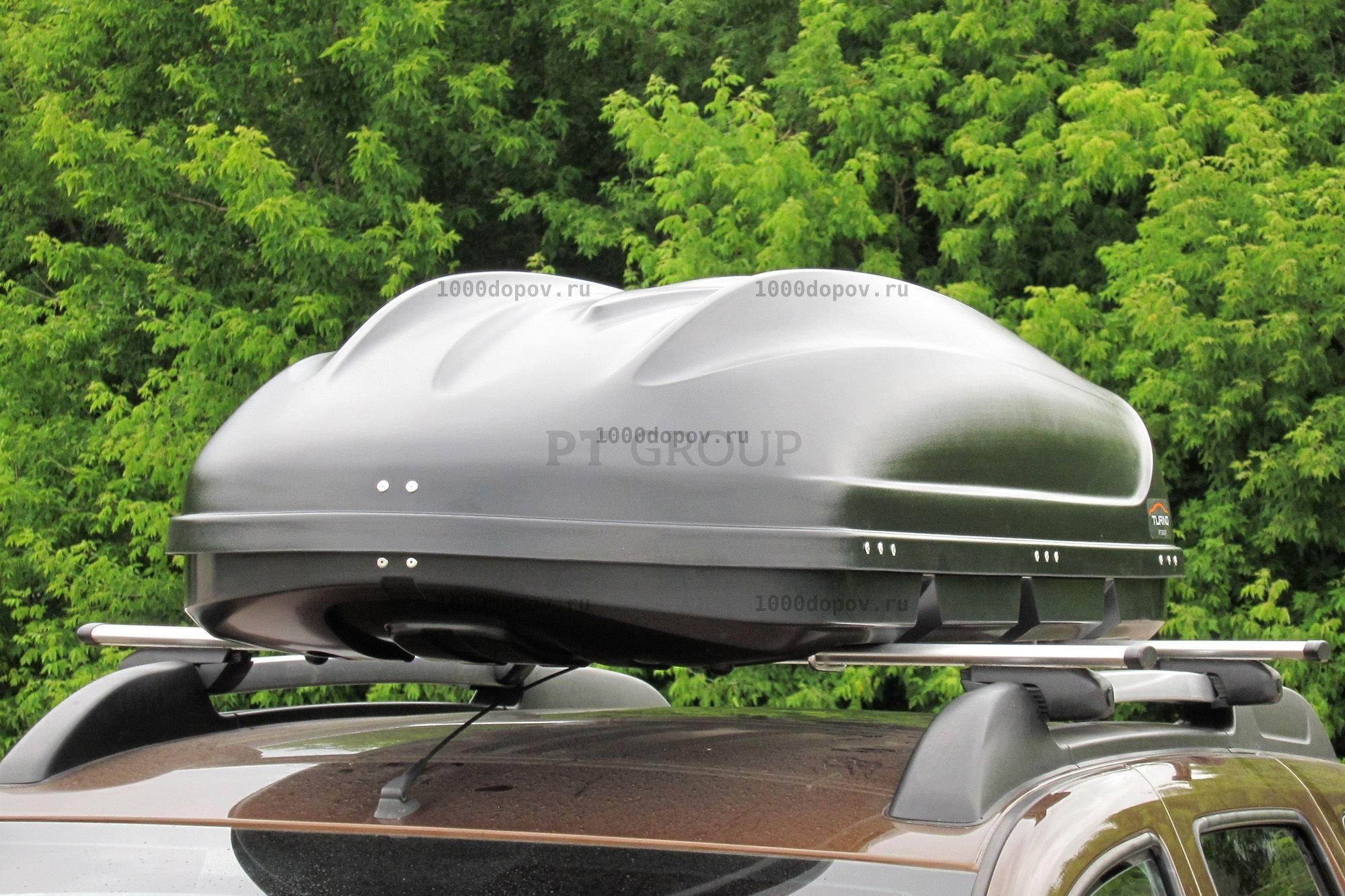 Автобокс ПТ Групп Turino 1 (410 л.) серый — рисунок 6
