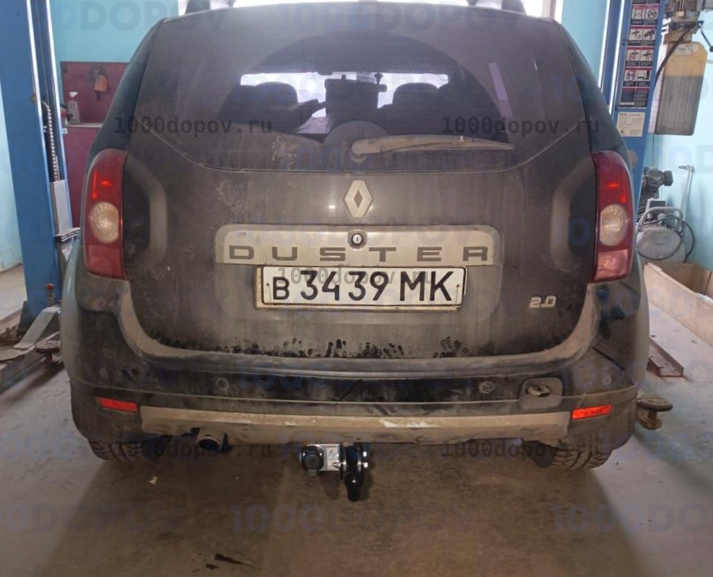 Фаркоп Leader Plus R115-A Renault Duster (2WD/4WD) 2011-н.в. — рисунок 3