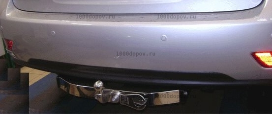 Фаркоп Baltex LS-03Е Lexus RX 300/350 c 2009-2018 (хром. шар) — рисунок 1
