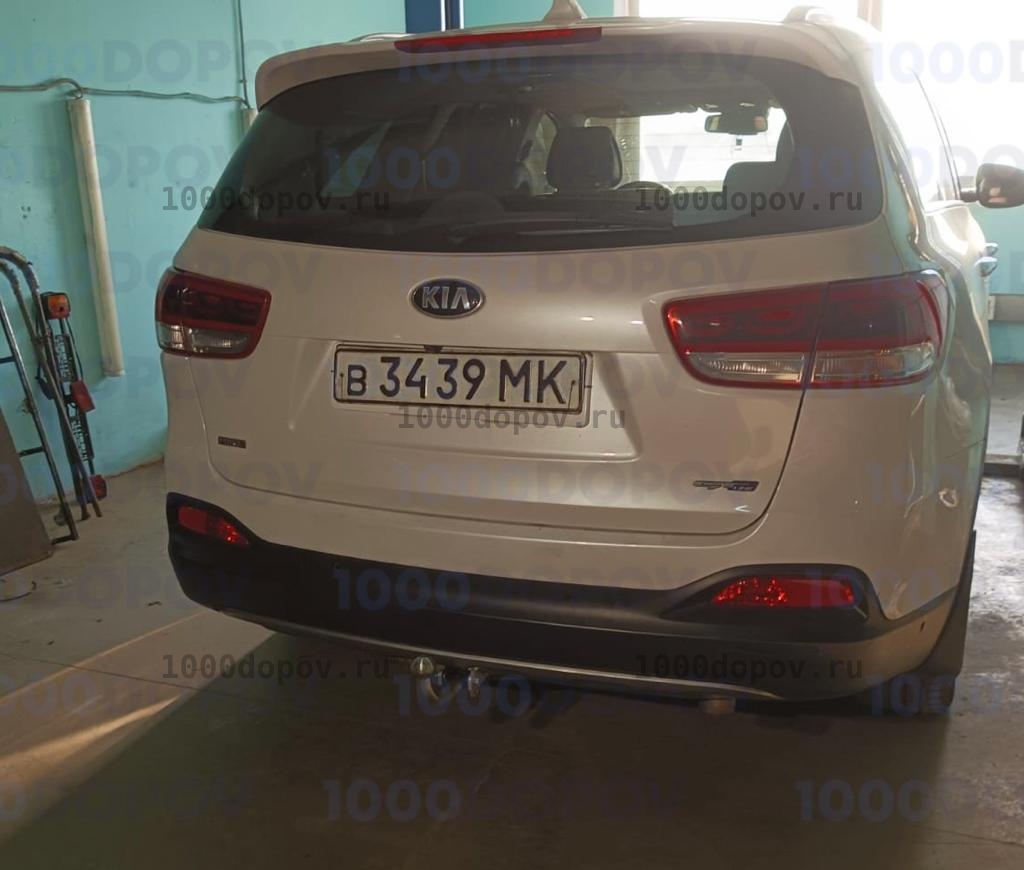 Фаркоп Galia H091A Hyundai Santa Fe 2018-2021 (оцинк) — рисунок 1