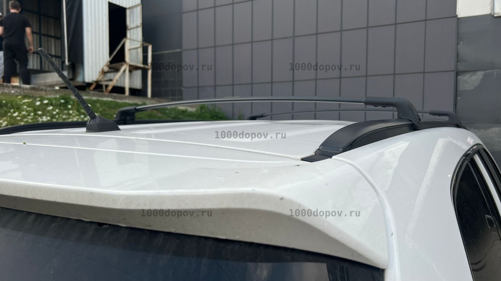Багажник на рейлинги Hyundai Santa Fe 2015-2018 штатный (в т.ч GRAND) — рисунок 14