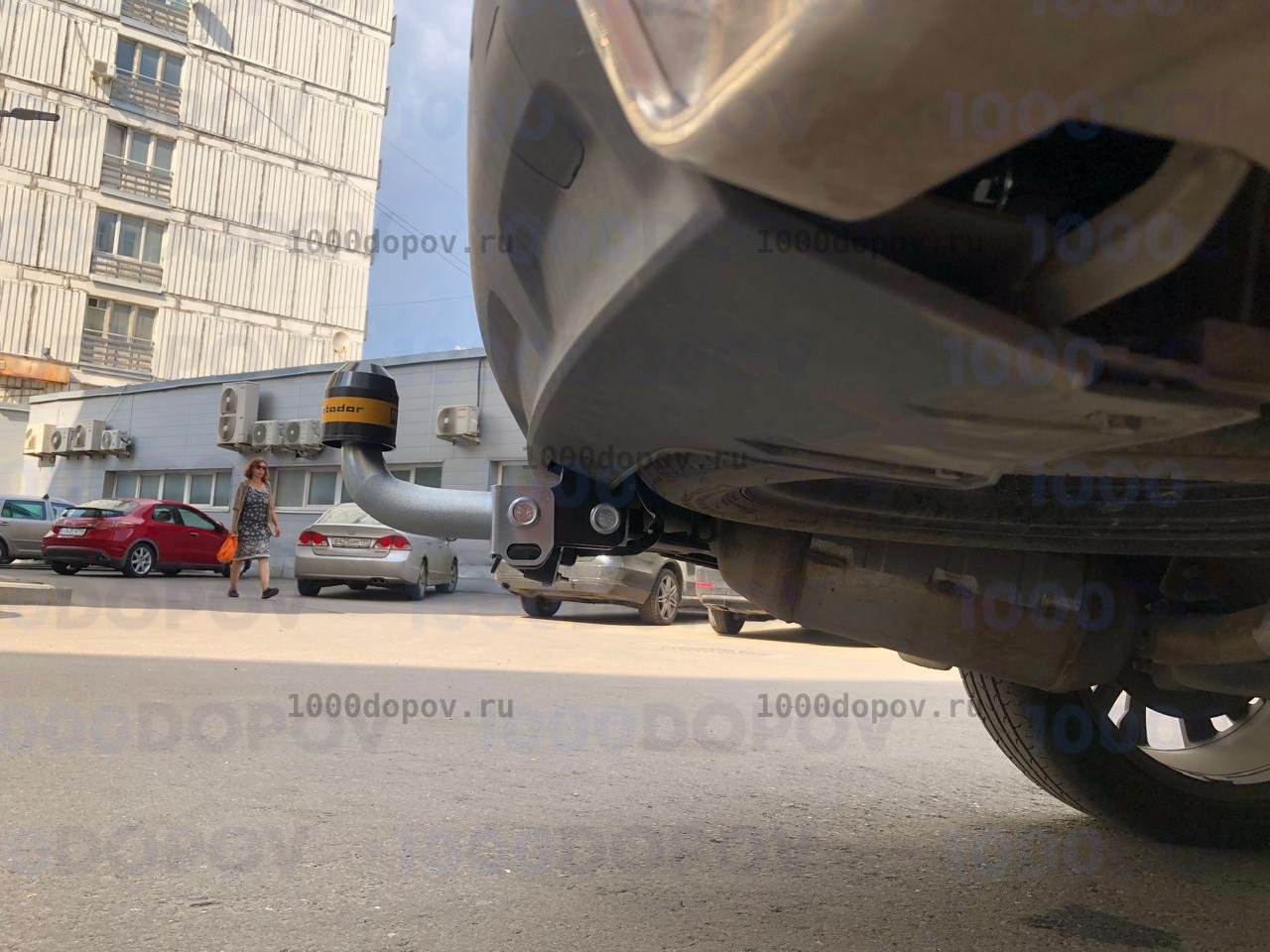 Фаркоп 99008-A Motodor Exeed VX 2021 - н.в. (оцинк. Шар) — рисунок 11
