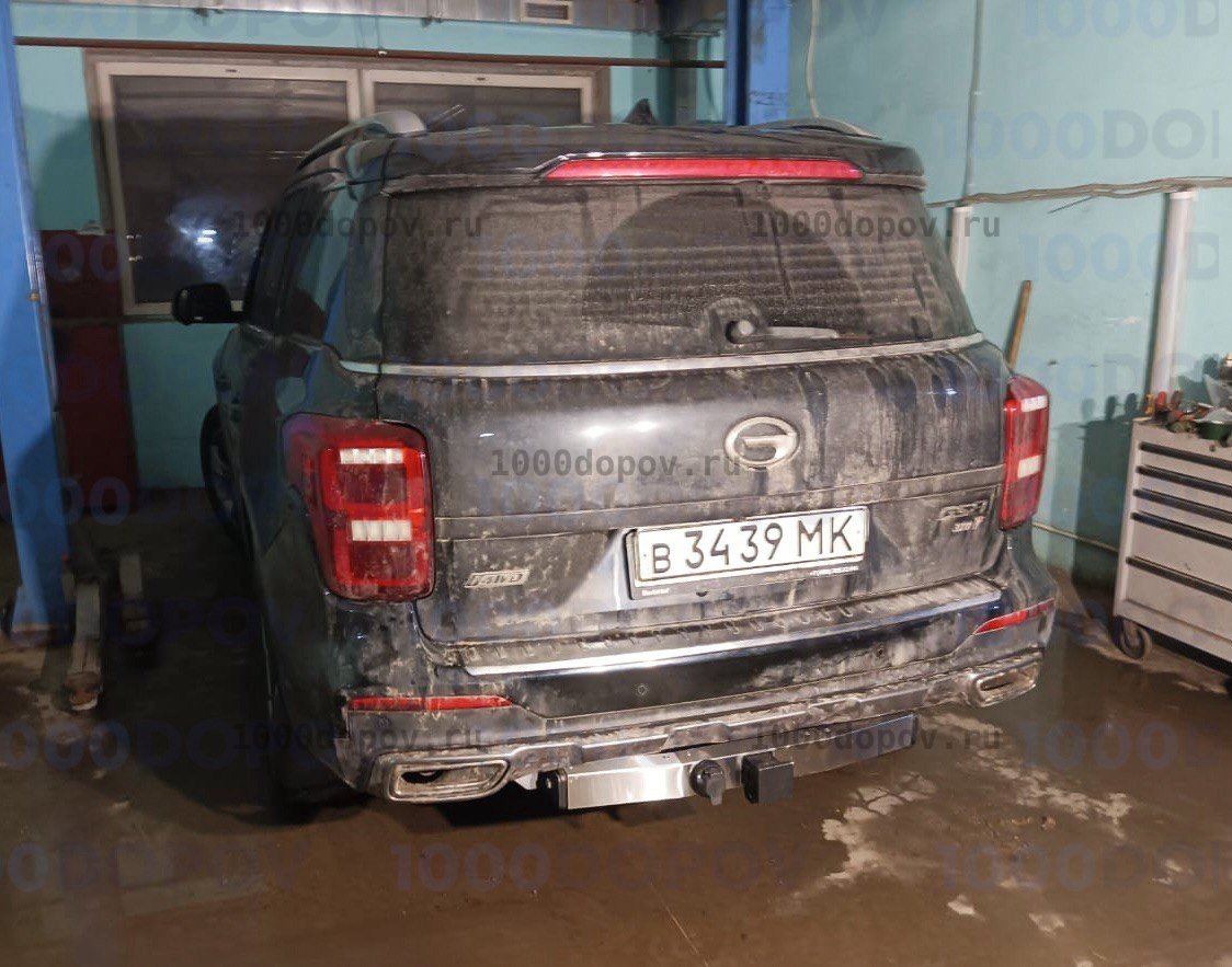 Фаркоп PT GROUP GAC-19-991124.00 GAC GS8 с 2019-2023 (нерж. накладка) — рисунок 4