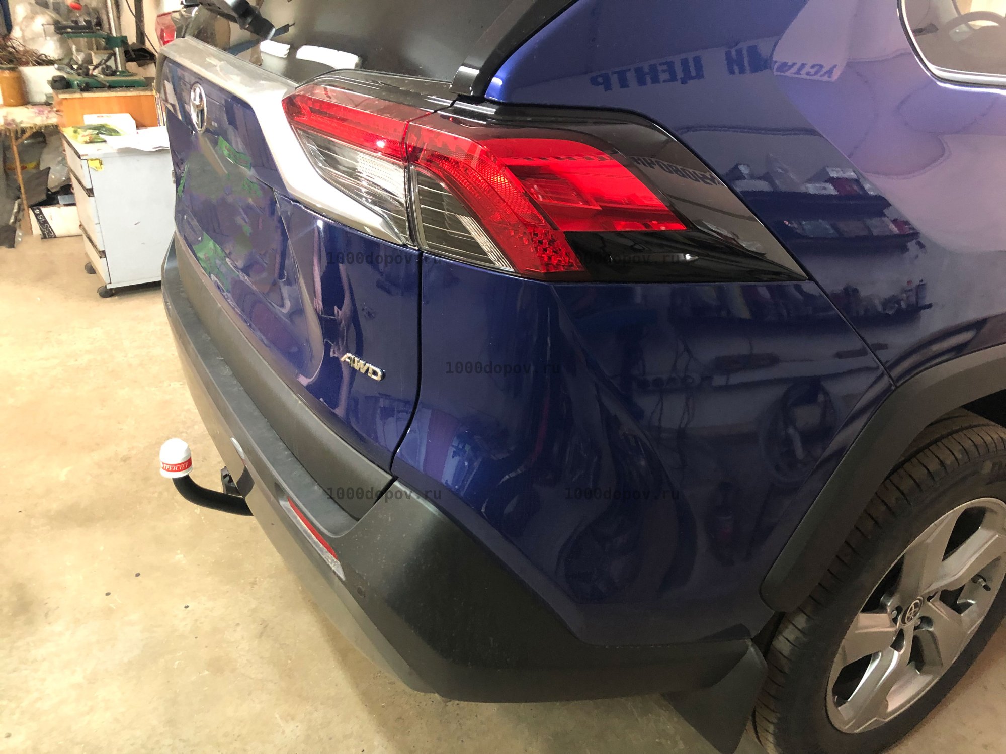 Фаркоп Трейлер 7834 Toyota RAV4 2019-н.в. (кроме "свободные руки") — рисунок 3