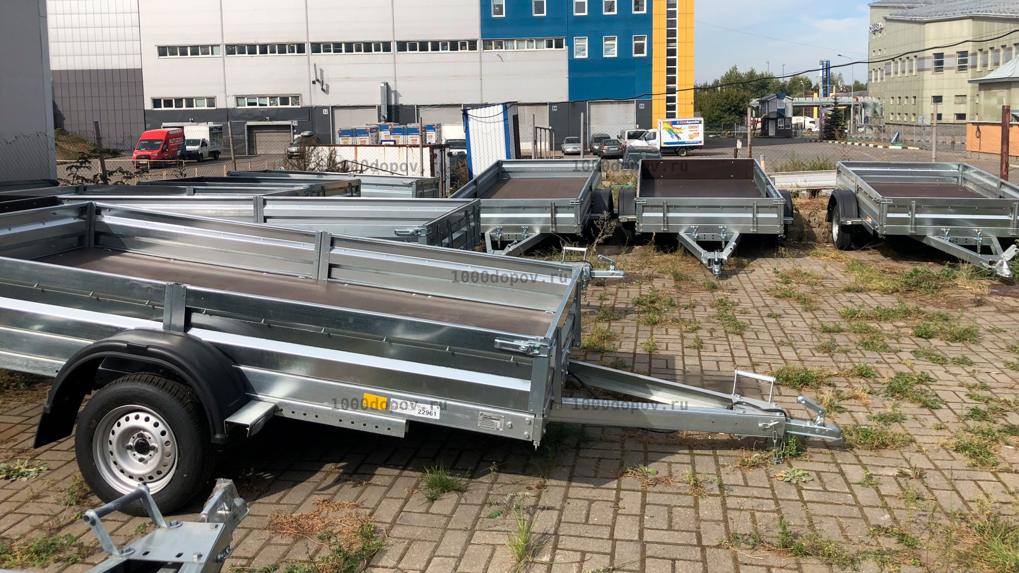 Прицеп Avtos A35P2B рессора AL-KO — рисунок 7