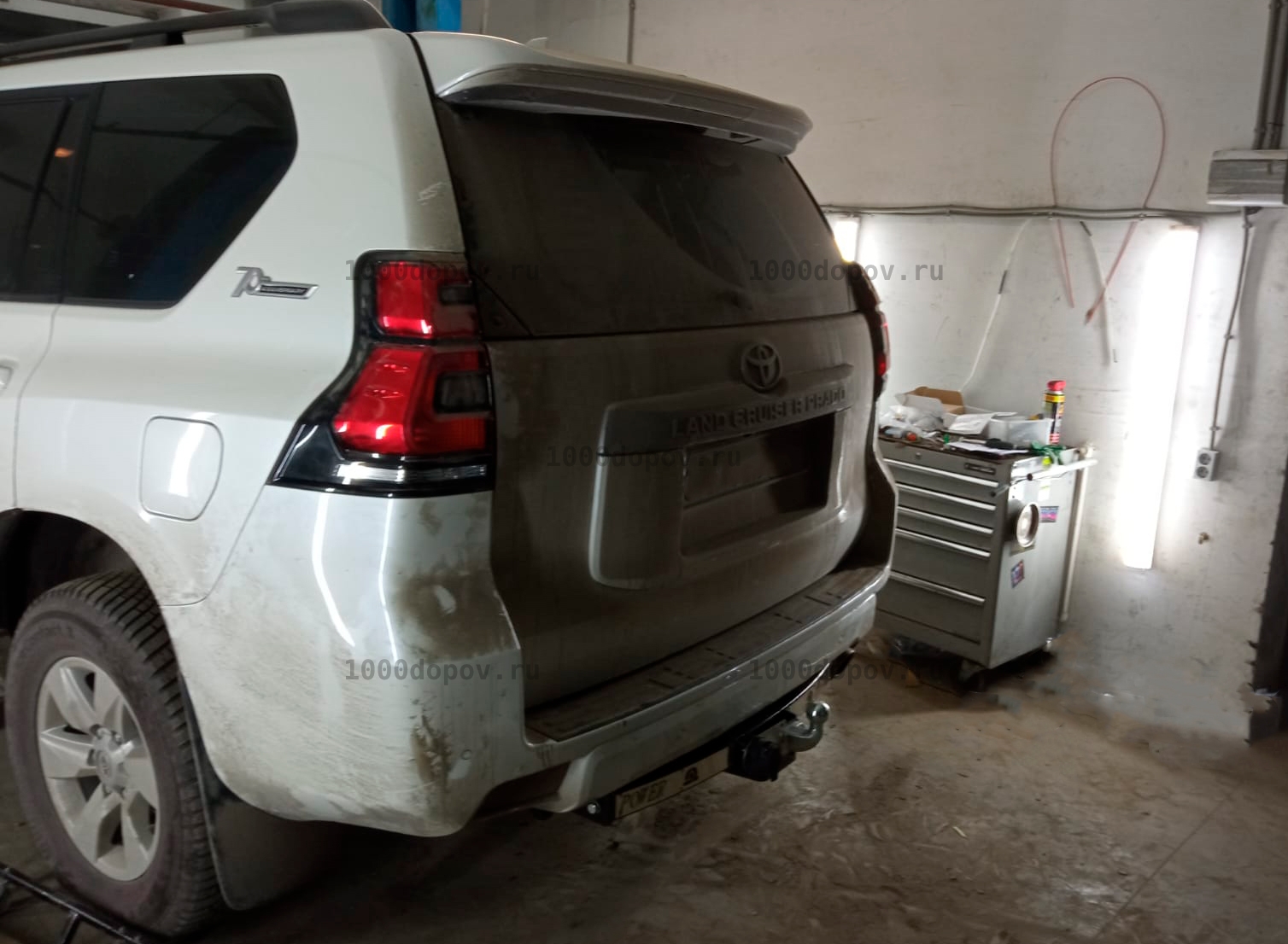 Фаркоп Leader Plus T113-F(N) Lexus GX (460/470) до 2014 — рисунок 1