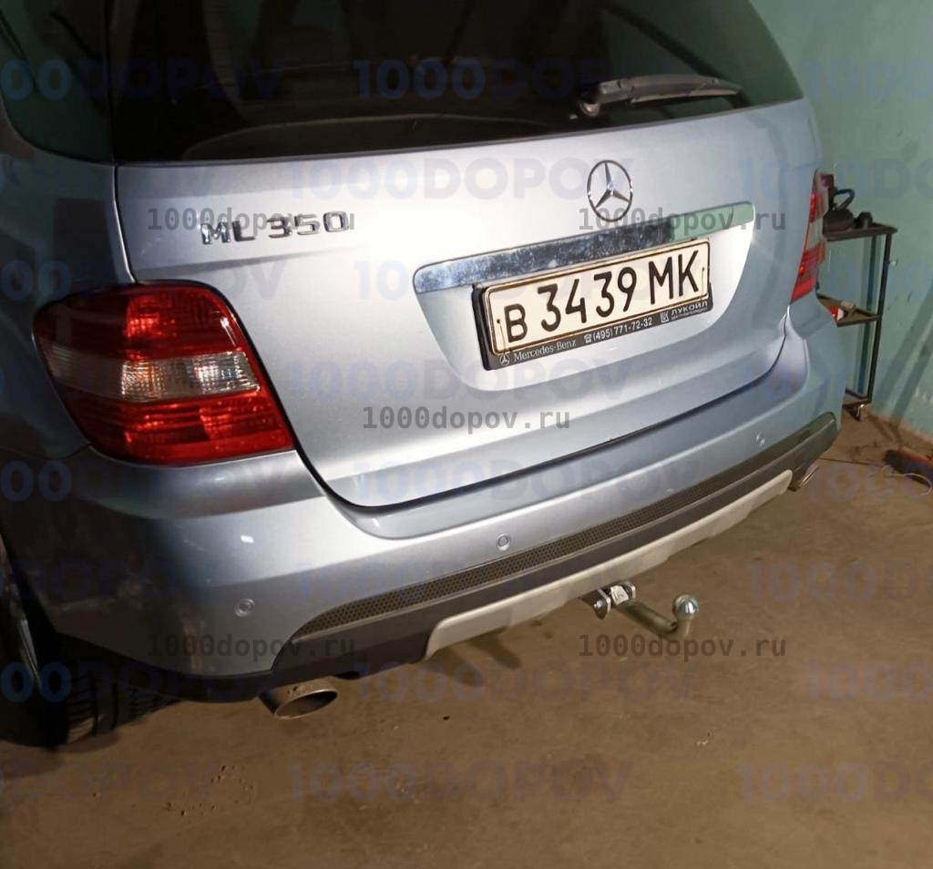 Фаркоп Galia M115A Mercedes GL-Class (W164) 2005-2012 / GL-Class (W166) 2012-2016 (оцинк.) — рисунок 1
