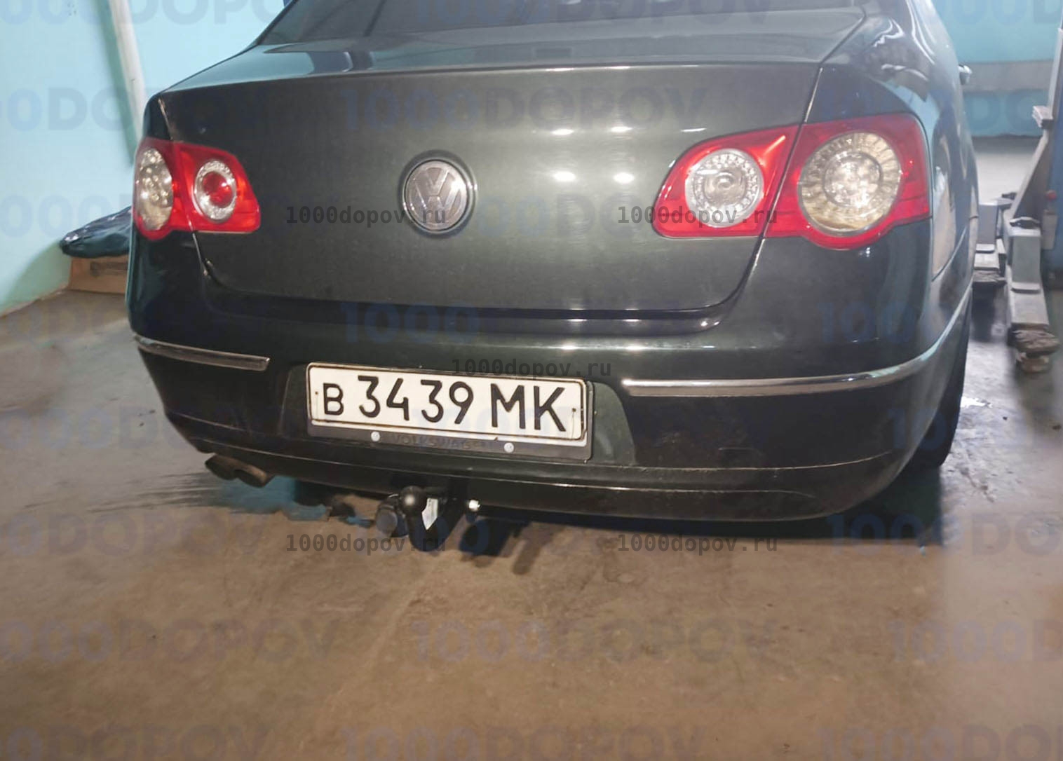 Фаркоп Avtos VW 24 Volkswagen Passat B6 (сед., унив.) 2005-10/2010 — рисунок 9