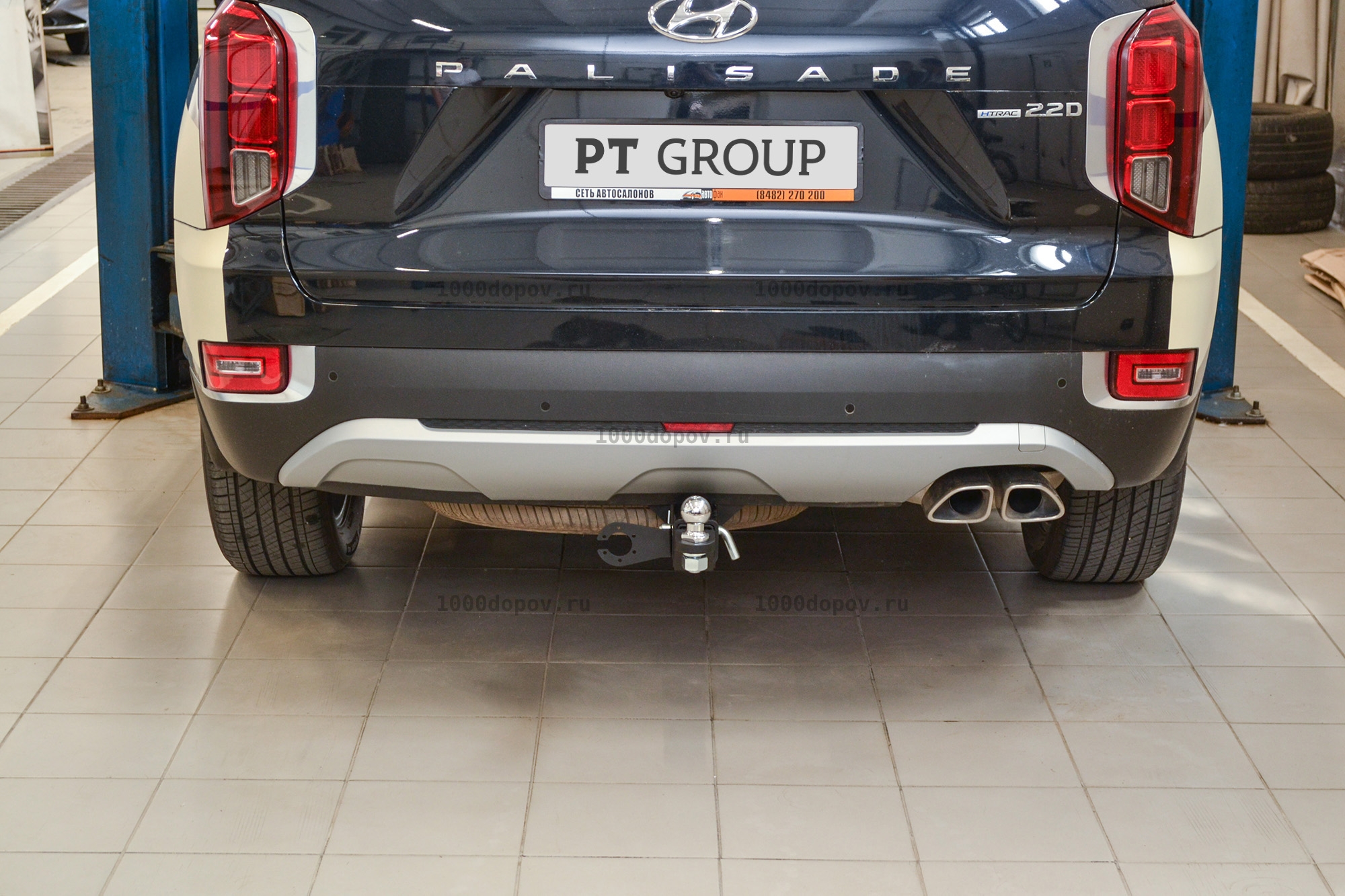 Фаркоп PT GROUP HPL-20-991122.00 Hyundai Palisade 2020-2025 — рисунок 21