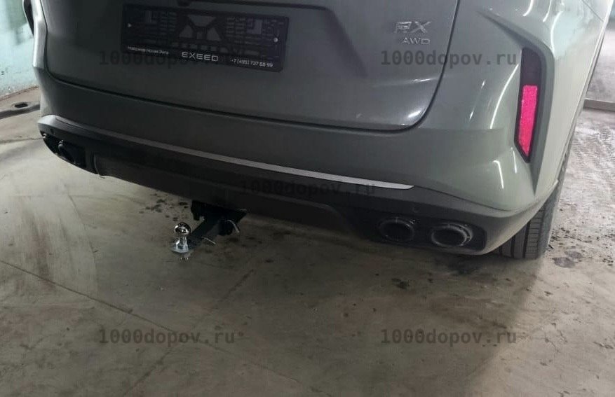 Фаркоп 99016-E Motodor Exeed RX 2023-н.в. (оцинк. шар) — рисунок 12