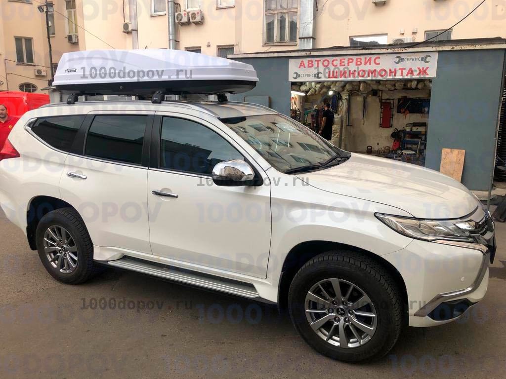 Автобокс ПТ Групп ACTIVE L (650 л.) двусторонний белый — рисунок 3