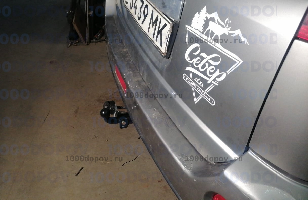 Фаркоп Leader Plus N102-A Nissan X-Trail 1 (T30) 09/2001-2007 — рисунок 1