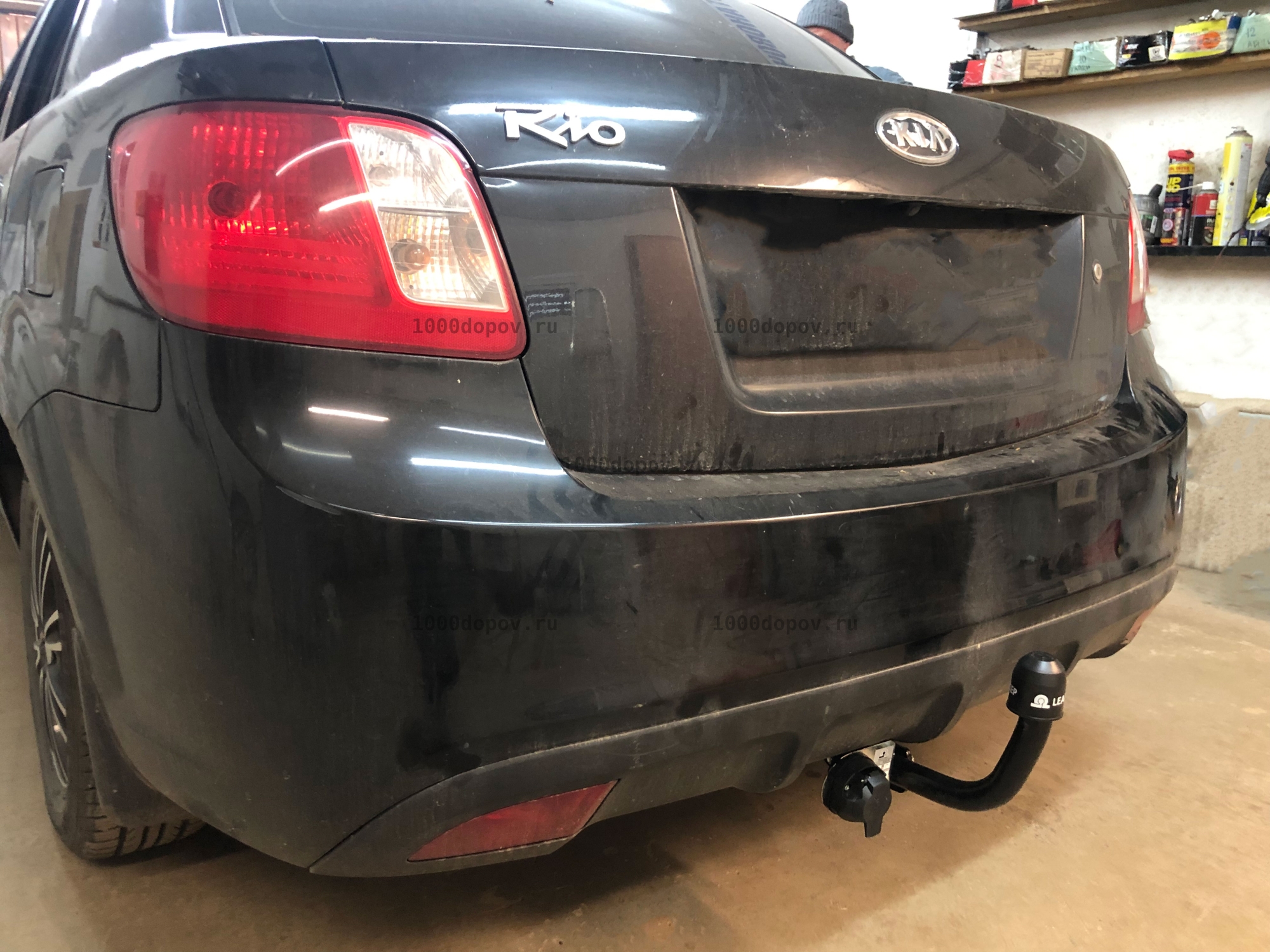 Фаркоп Leader Plus K108-A Kia Rio 2  (DE) 2005-2011 — рисунок 12