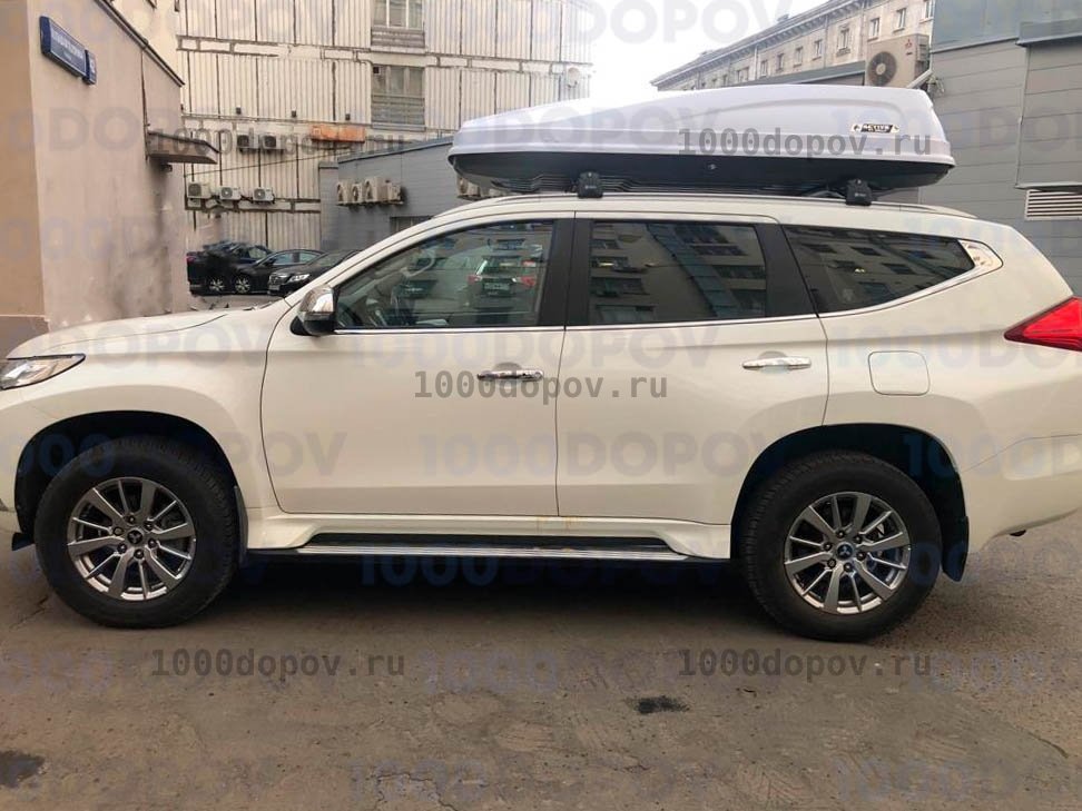 Автобокс ПТ Групп ACTIVE L (650 л.) двусторонний белый — рисунок 5
